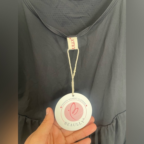 NWT Black Spaghetti Strap Romper Size M - Picture 6 of 6